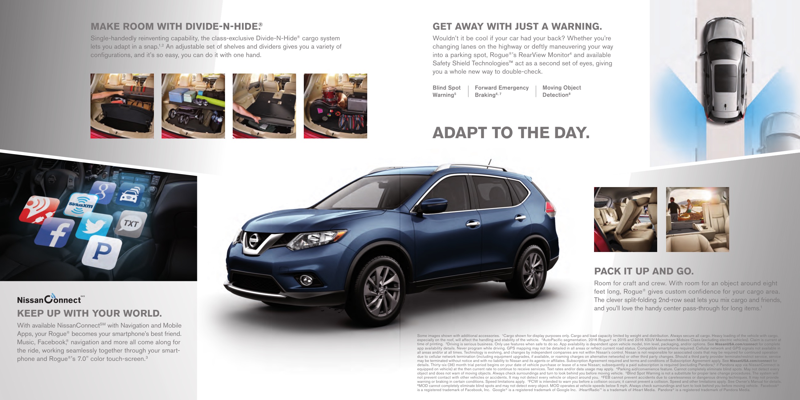 2016 Nissan Rogue Brochure Page 5